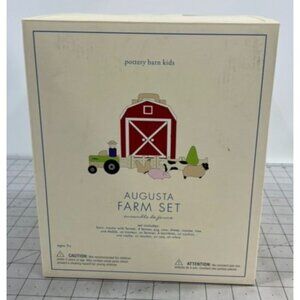 Pottery Barn Kids Augusta Farm Set Wooden Barn With Accessories